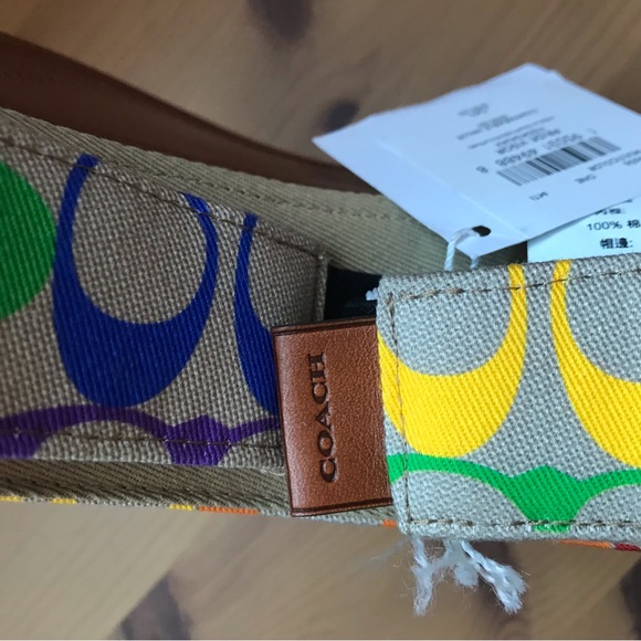 🌈 Coach Rainbow Signature Visor *Special Edition* - Picture 8 of 13